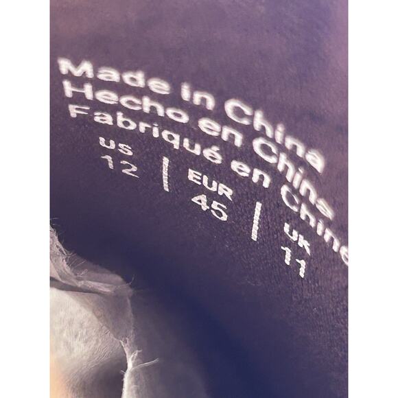 New ALDO Men's Chelsea Boots Genuine Brown Suede Leather US Size 12 Tried On - Picture 6 of 6